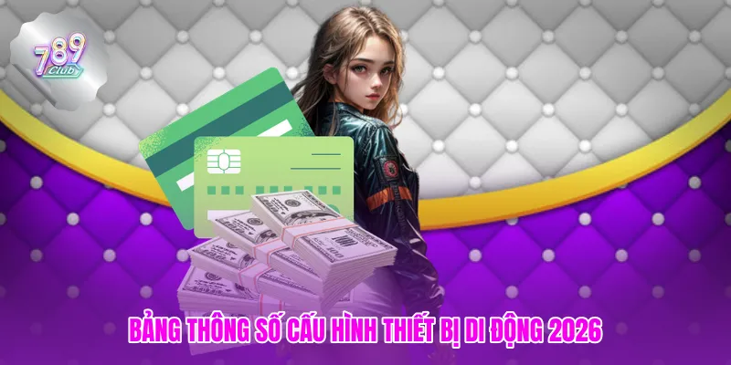 Bảng thông số cấu hình thiết bị di động 2026